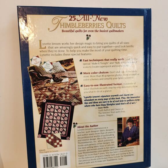 Thimbleberries Guide for Weekend Quilters 1999 Quilt Pattern Book by Jensen - Picture 3 of 10